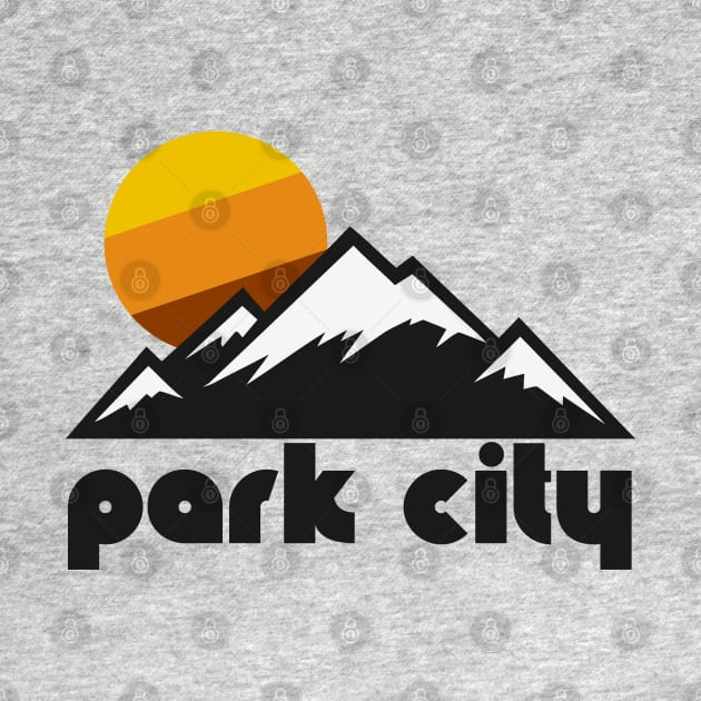 Retro Park City ))(( Tourist Souvenir Travel Design by darklordpug